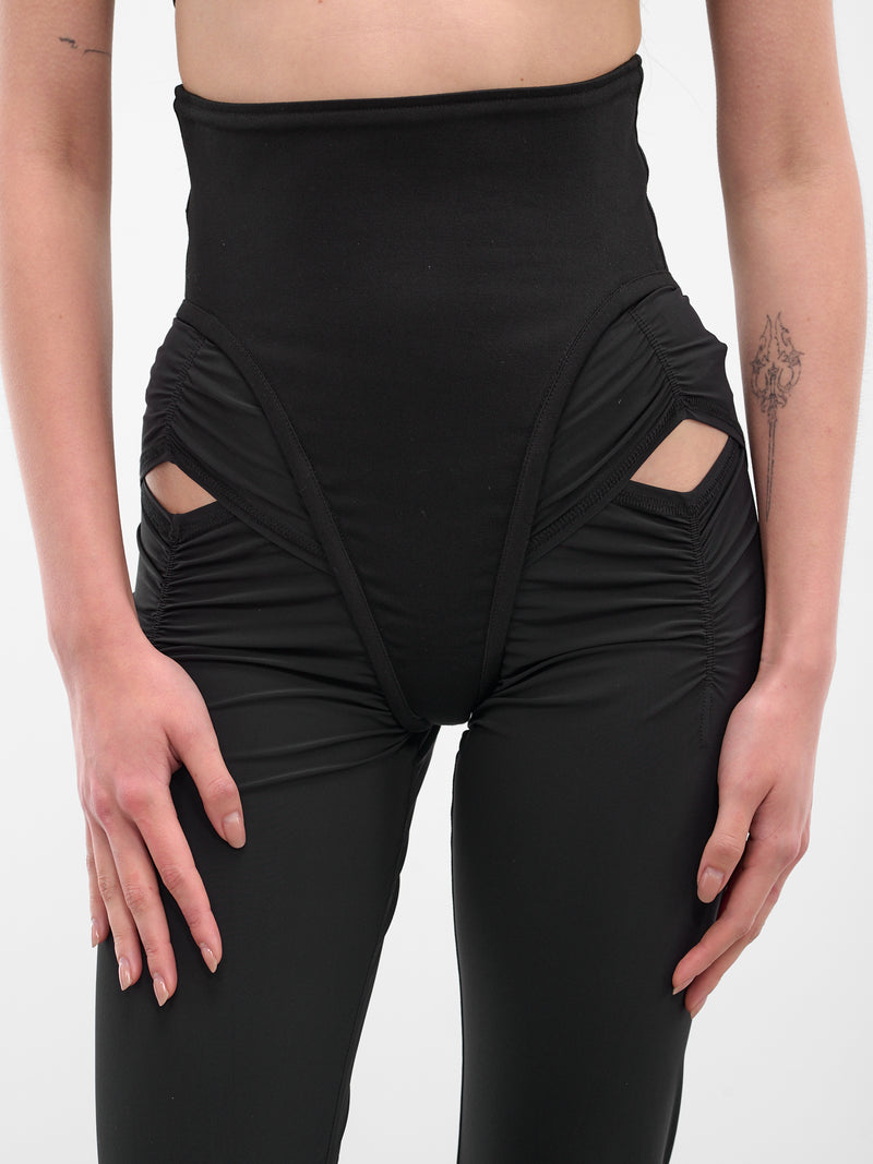 Black High-Waist Scythe Trousers (SCYT0BL-BLACK)