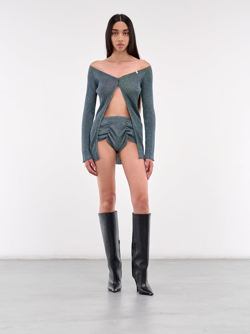 Seaweed Cardigan (SEAWEED-CARDIGAN-GREEN-STRICK)