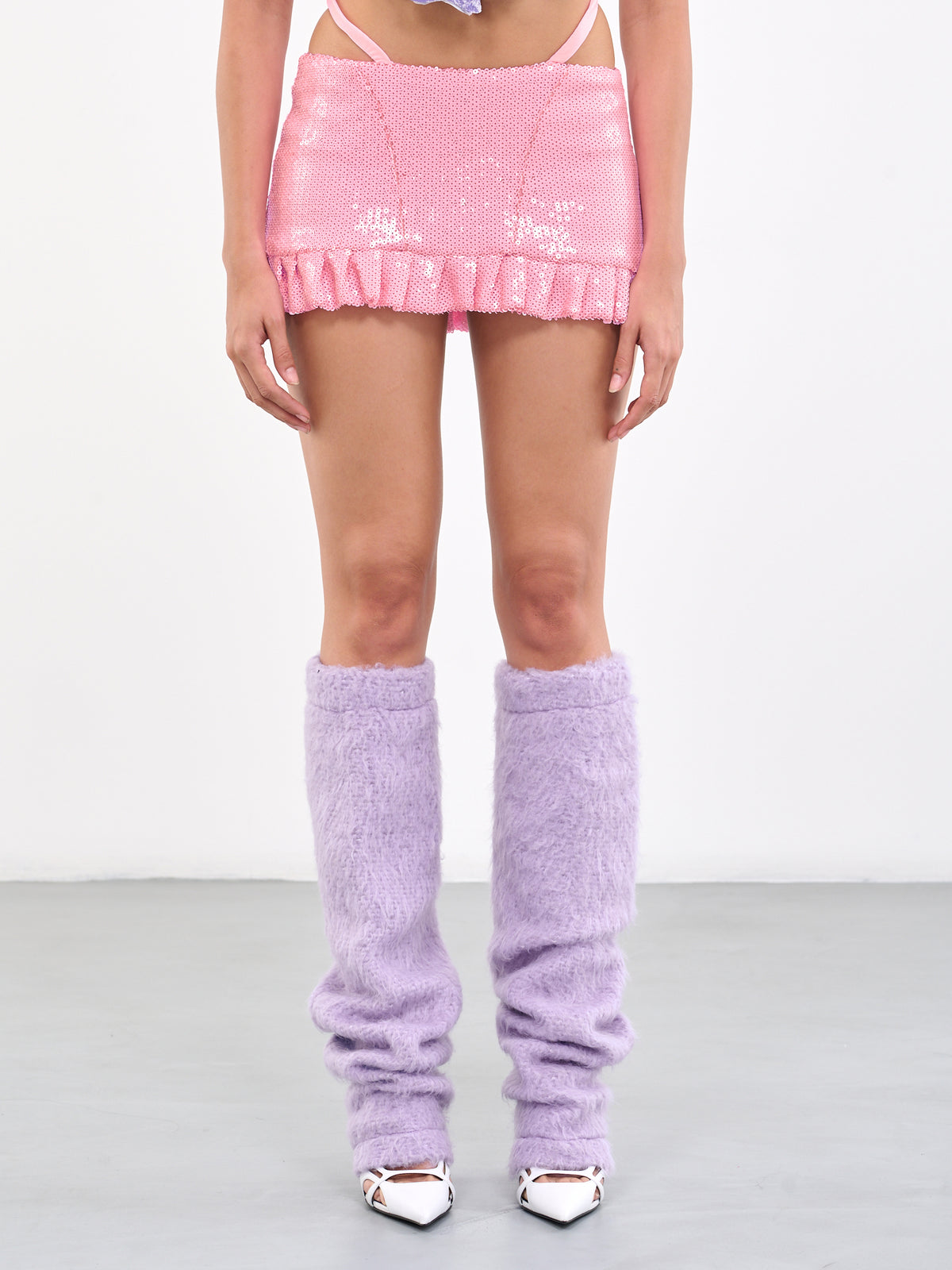 ADRIANA HOT COUTURE Mini Skirt | H. Lorenzo - front