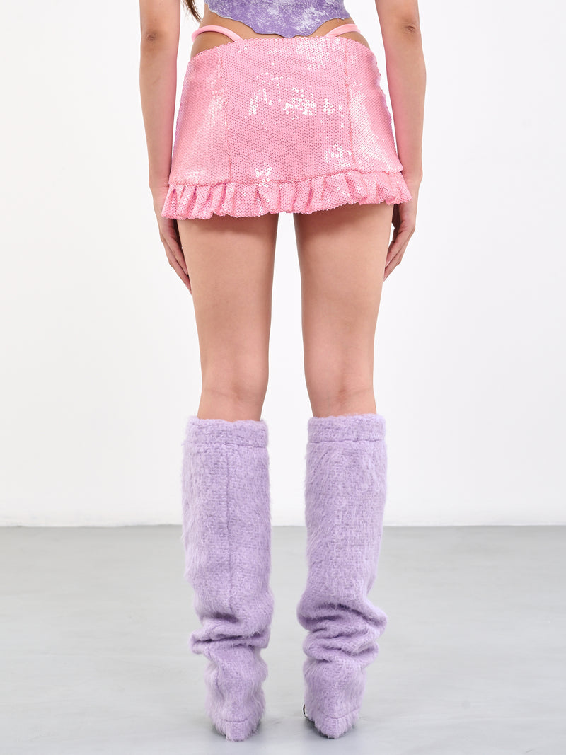 ADRIANA HOT COUTURE Mini Skirt | H. Lorenzo - back