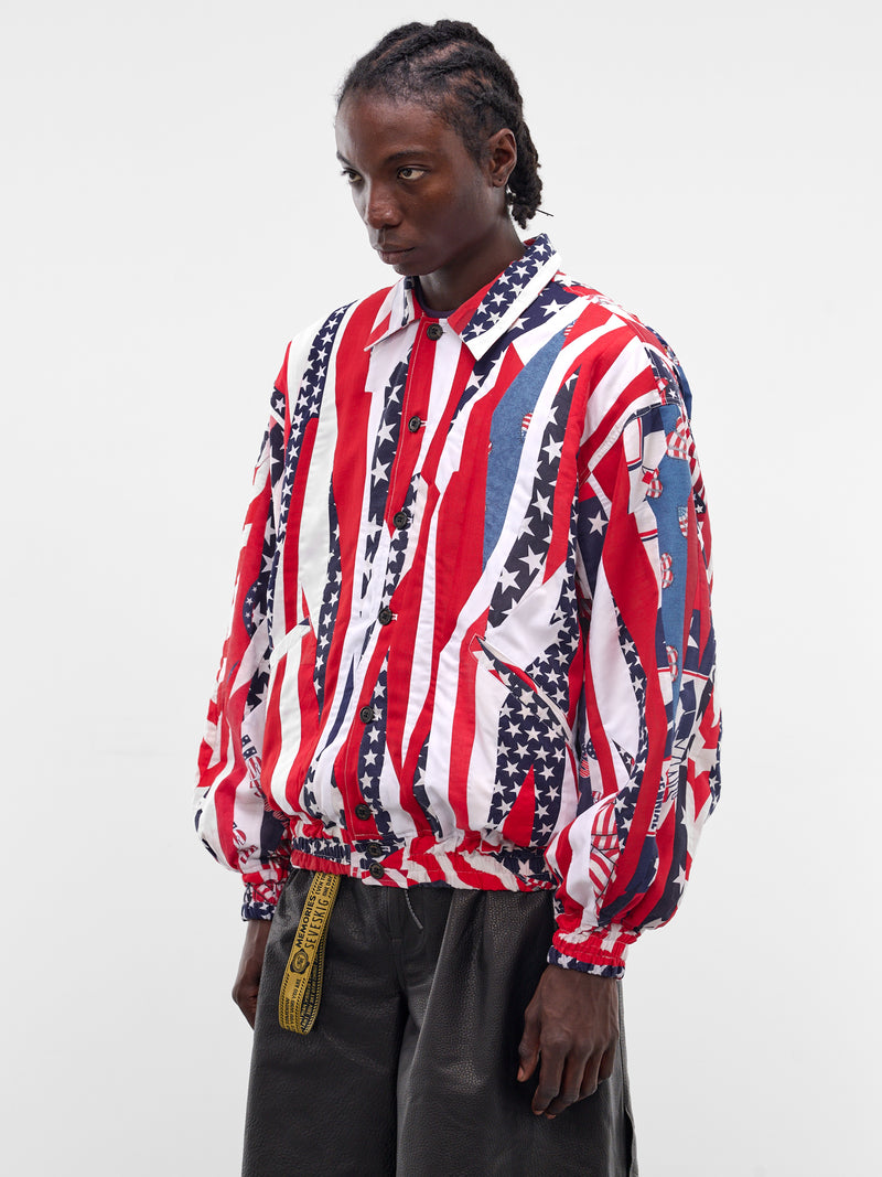 American Patchwork Notorious B.I.G. Jacket (SH-SV-NRS-1008-MULTI)