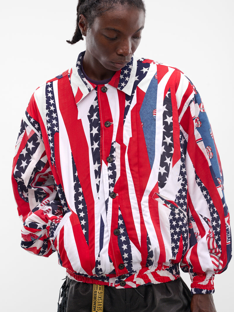 American Patchwork Notorious B.I.G. Jacket (SH-SV-NRS-1008-MULTI)