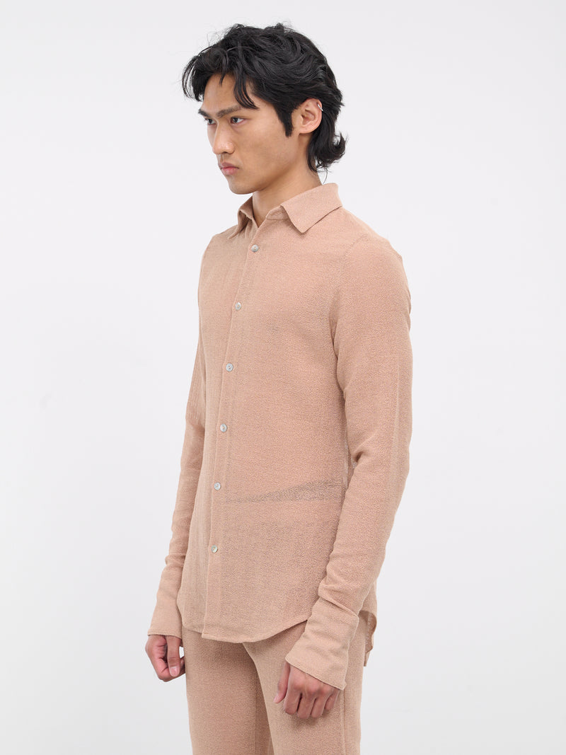 Slim Shirt (SH003-U-CO-0006-BEIGE)
