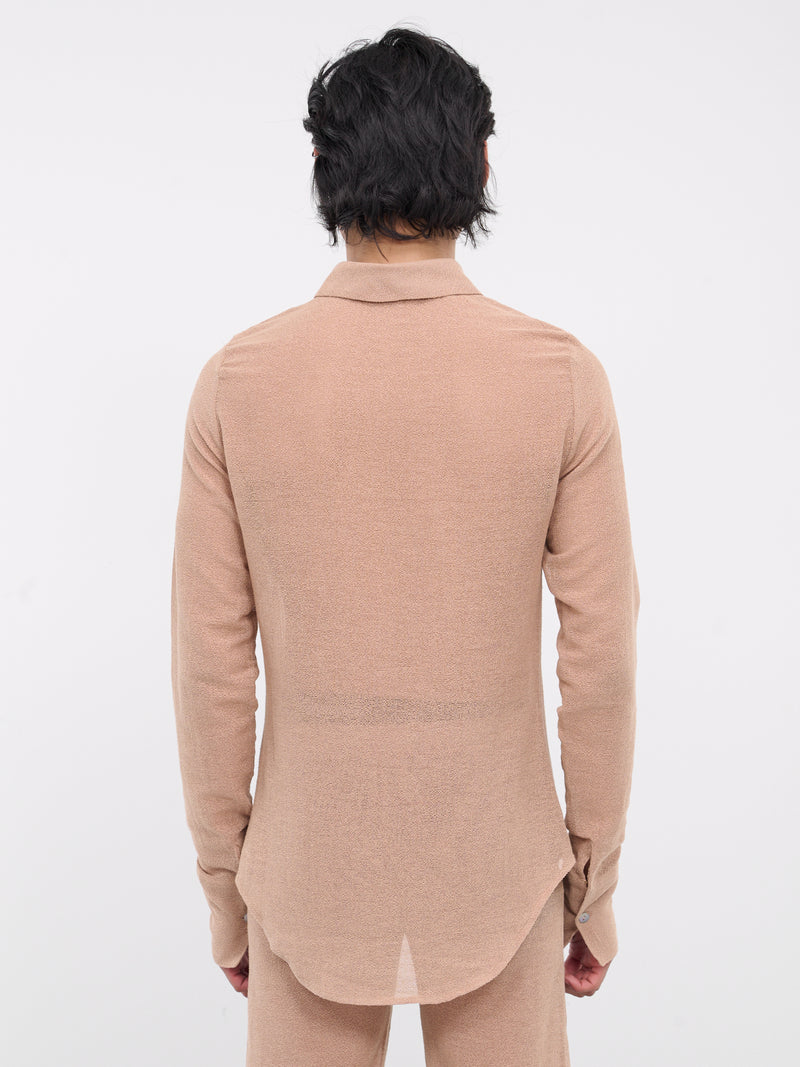 Slim Shirt (SH003-U-CO-0006-BEIGE)