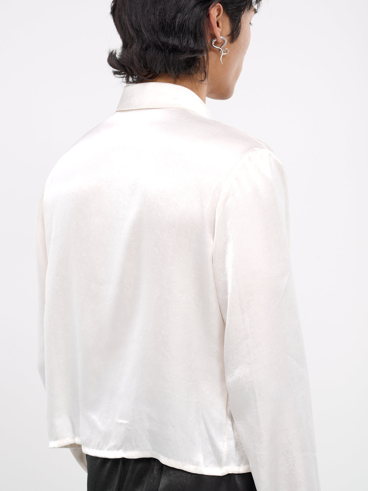 Crop Shirt (SH008-M-PL0005-WHITE-VANILLA)