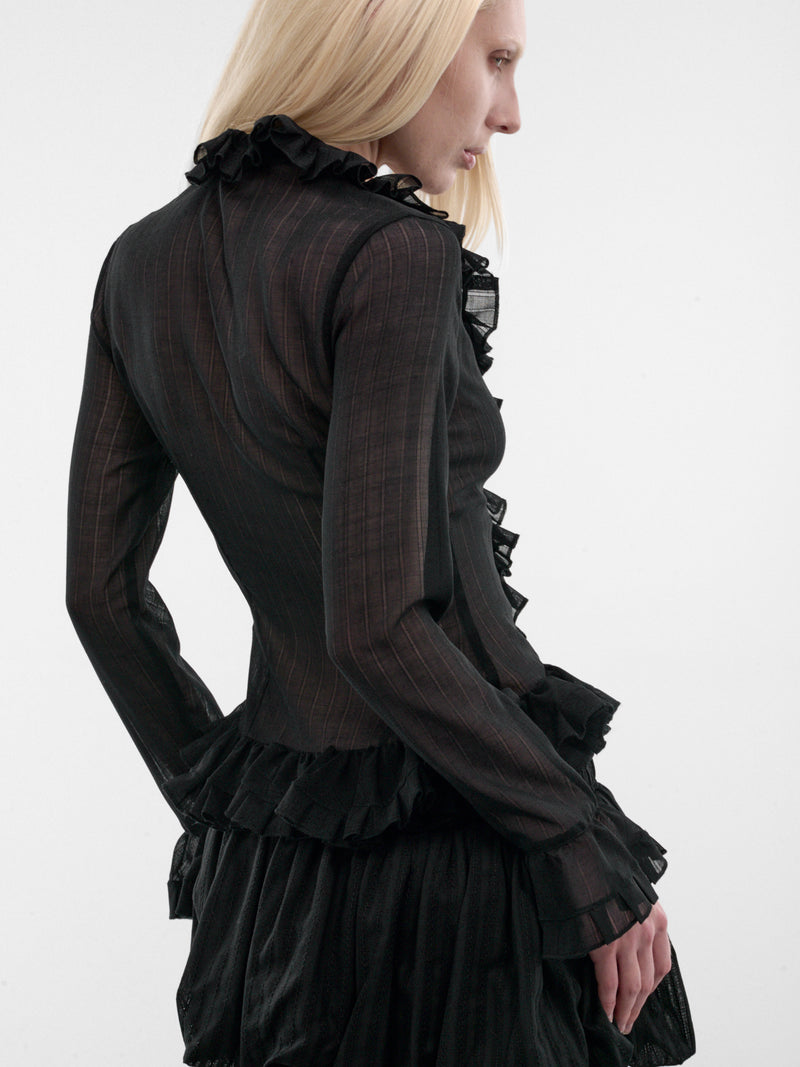 LUDOVIC DE SAINT SERNIN Ruffle Blouse | H.Lorenzo - detail 2