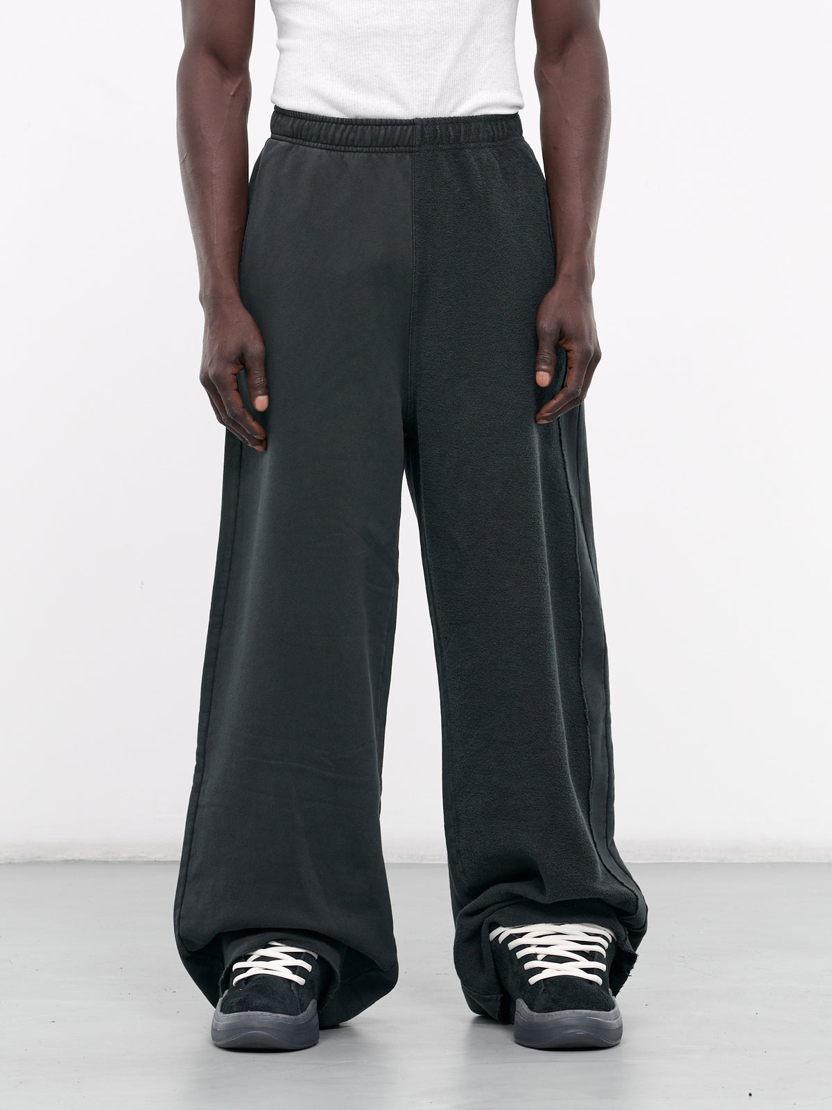 Wide Leg Sweatpants (SH0KA0024-M25004-WASHED-BLACK)