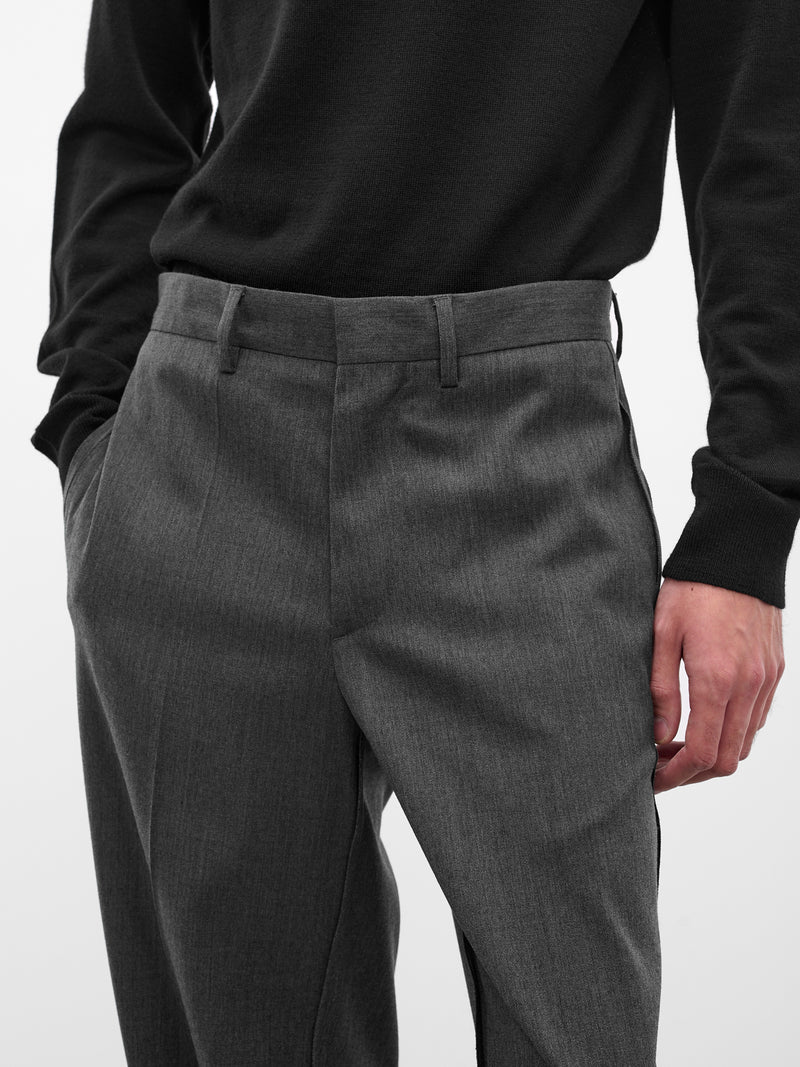 Gray Wide Leg Trousers (SH0KA0047-S47848-860M-GREY-MEL)