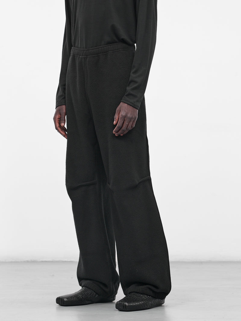 Black Fleece Flared Sweatpants (SH0KA0050-M20126-900-BLACK)