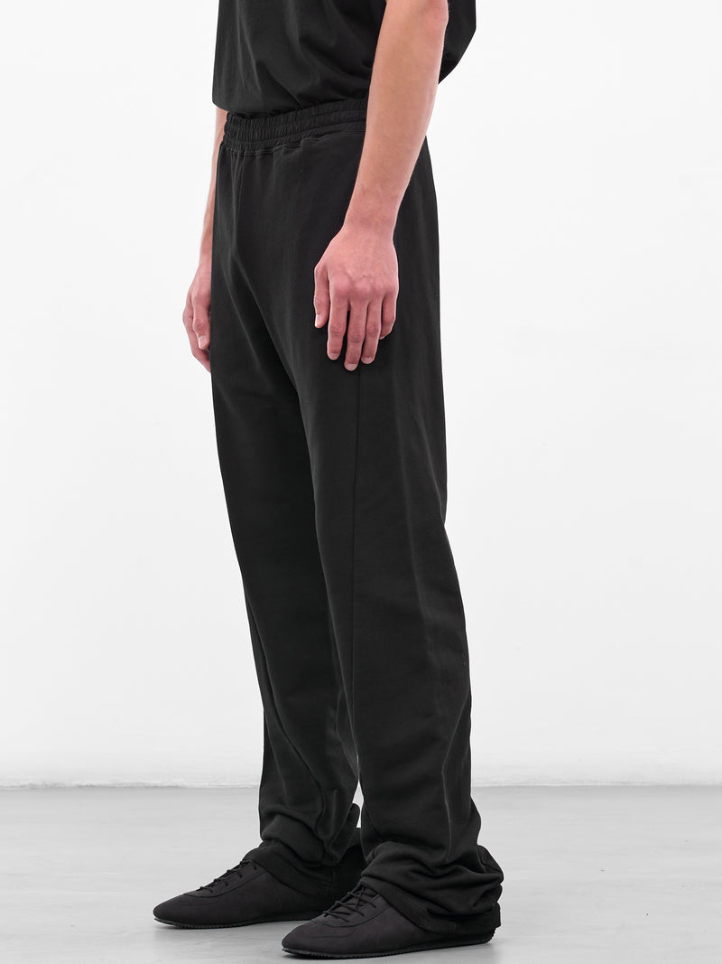Black Cotton Sweatpants (SH0KA0053-M25025-900-BLACK)