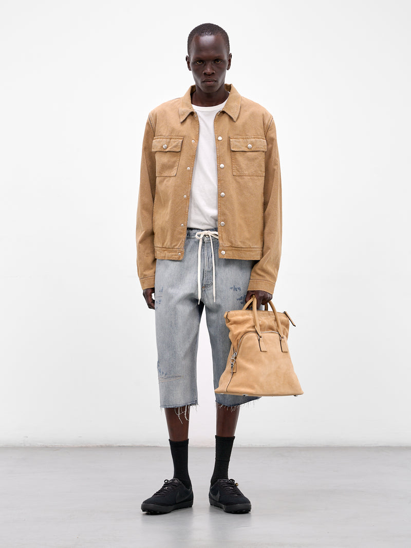 Sand Denim Trucker Jacket (SH0AM0078-M30050-SAND)