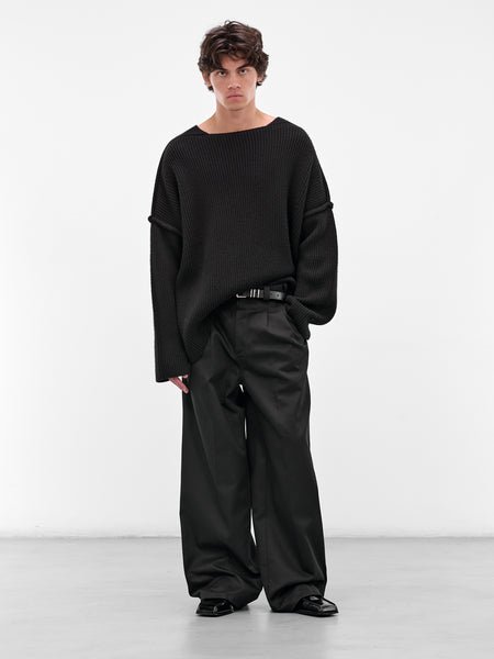 メゾンマルジェラ　黒 スラックス 46 maison margiela Maison Margiela（旧Maison Martin Margiela） - Maison