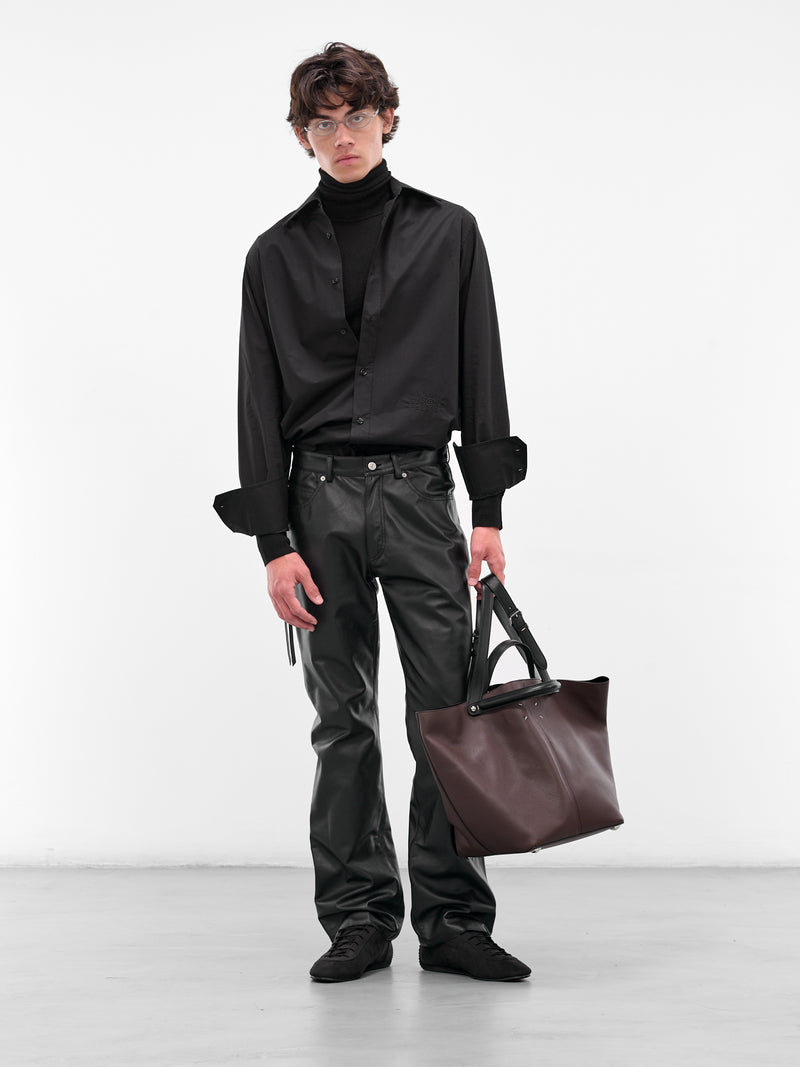 Black Classic Dress Shirt (SH2DT0037-M35256-900-BLACK)