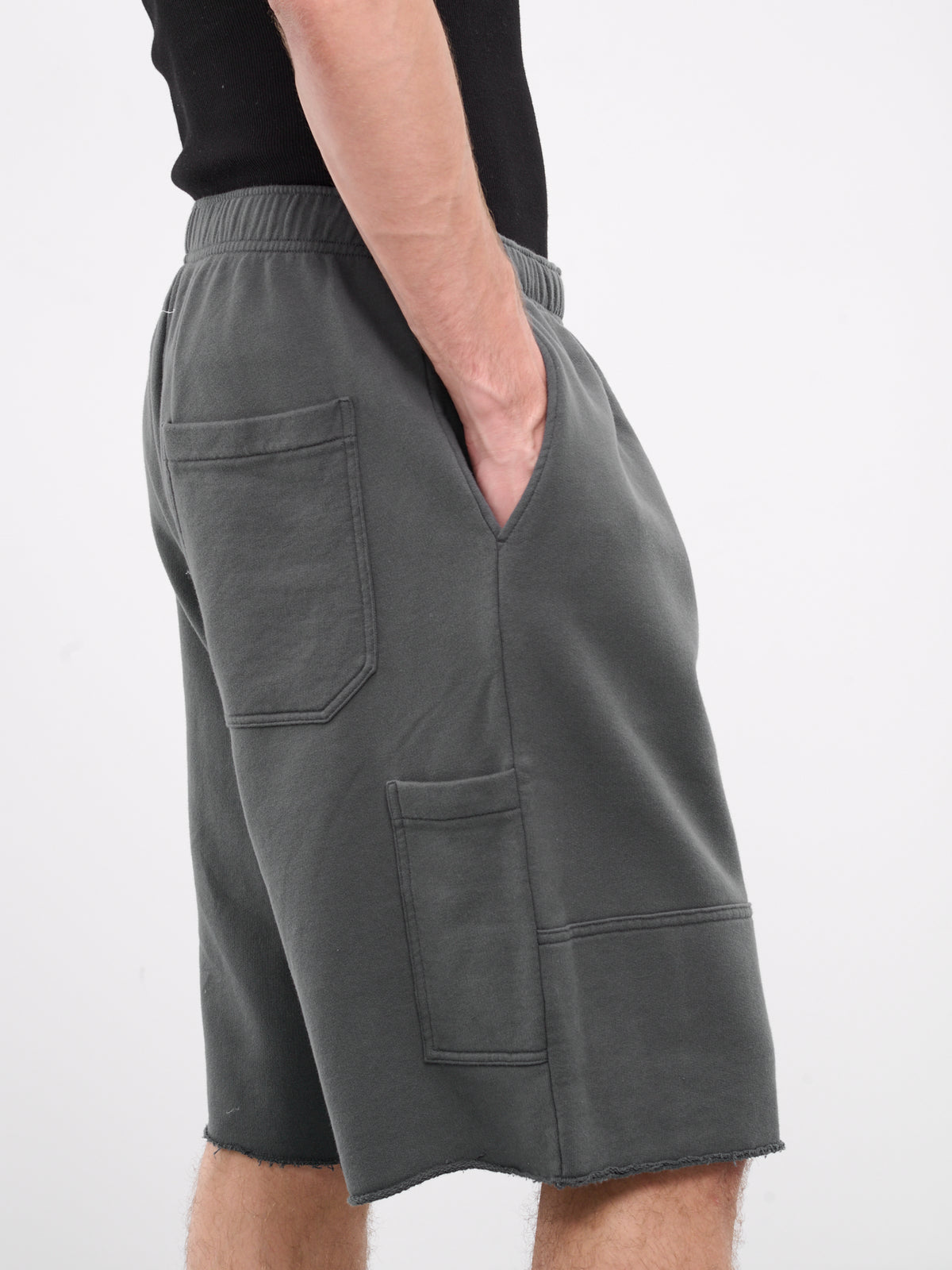 Cotton Shorts (SH2MU0003-M25003-DARK-GREY)