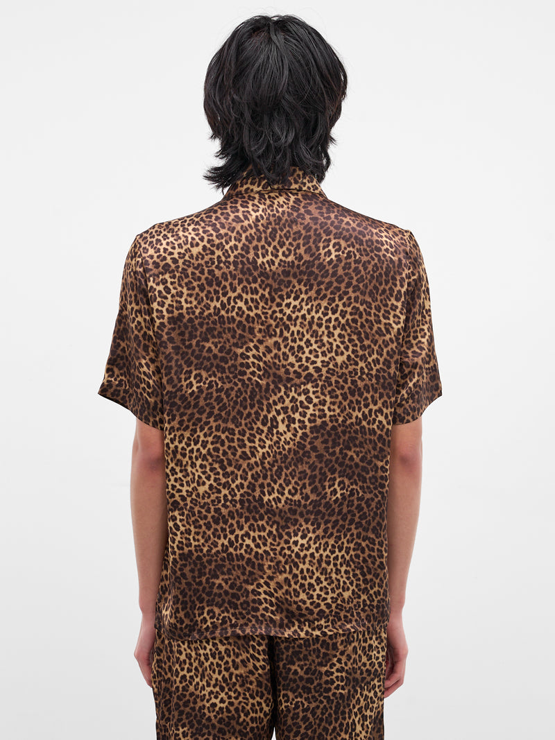 Cheetah Print Bowling Shirt (SH35-CHEETAH)