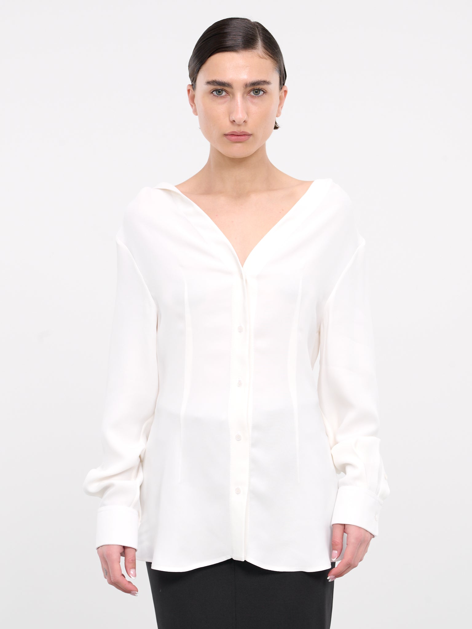 Darted Shirt (SHIRT-6-WHITE)
