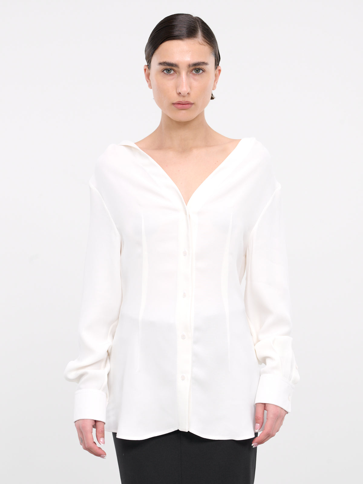 Darted Shirt (SHIRT-6-WHITE)