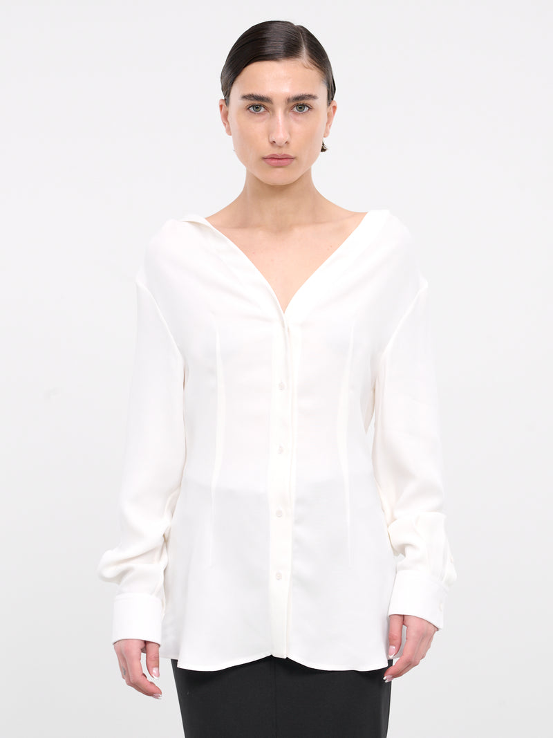 Darted Shirt (SHIRT-6-WHITE)