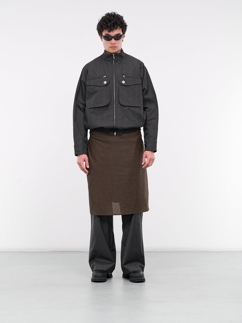 Tempus Tartan Blouson (BZ-102-02-TARTAN-CHECK)