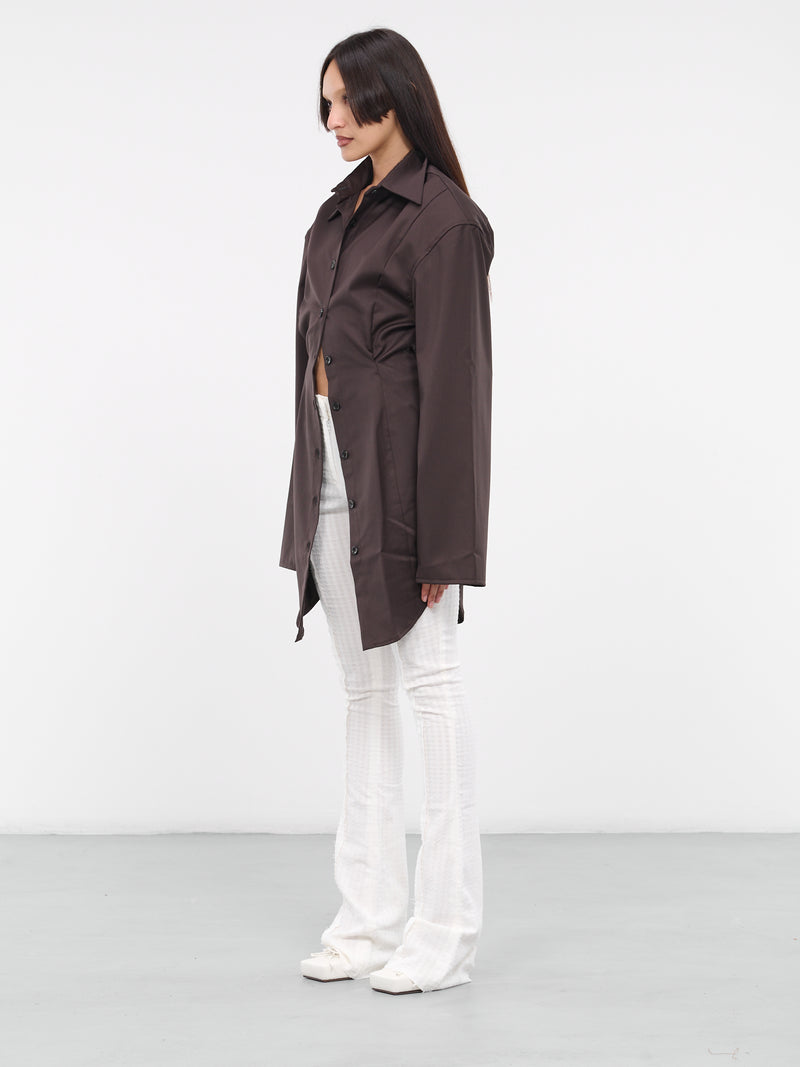 Cinched Shirt (SI05-03-BROWN)