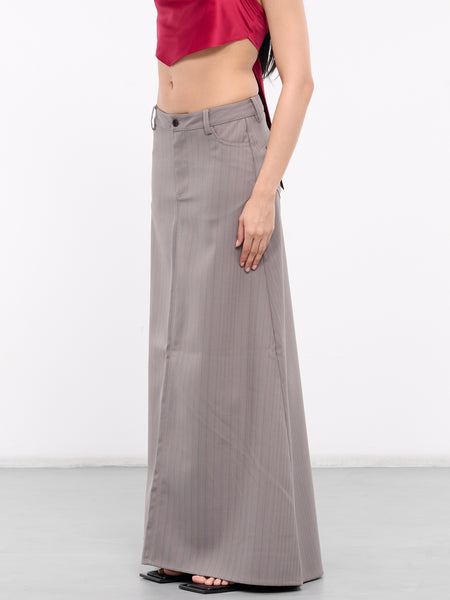 ★E.B.M★ See-through H-line long skirt EMP4WSK050 ☆E.B.M☆ See-through H-line long skirt EMP4WSK050 ALPHADRY