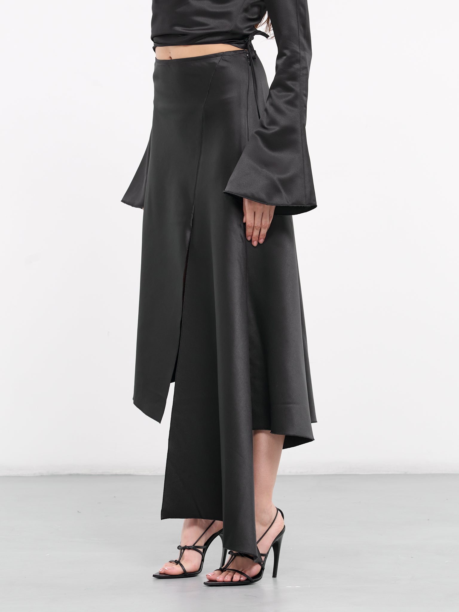 Shawl Skirt (SK50-1A-BLACK)