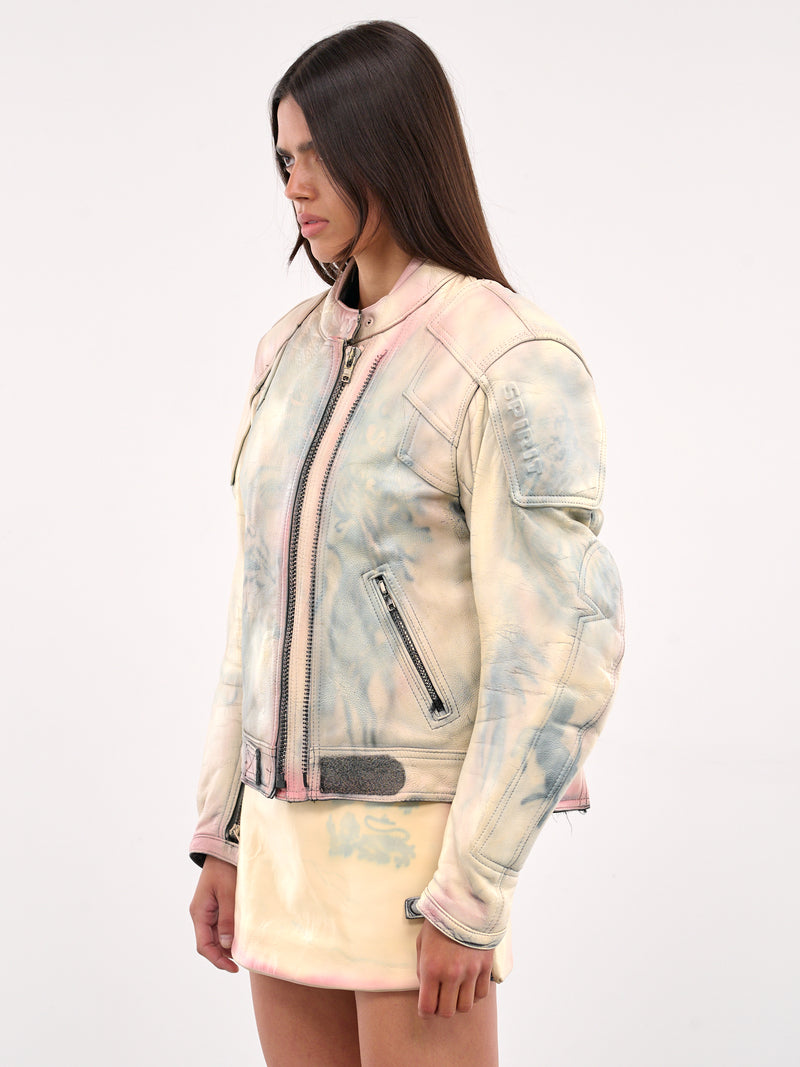 LA MASKARADE Lookwell Skin Moto Jacket | H.Lorenzo - side