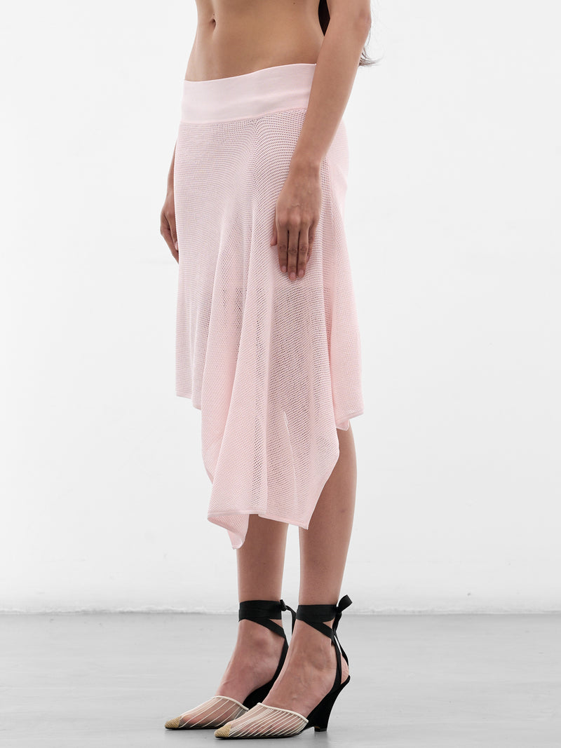 JACQUEMUS Pink Midi Skirt | H.Lorenzo - side