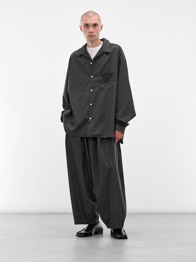SILLAGE Button-Up Oversized Shirt | H.Lorenzo - styled