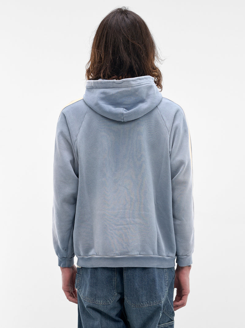 Blue Scorpio Zip-Up Hoodie (SMF01AP-JE333-410-RUSTY-BLUE)