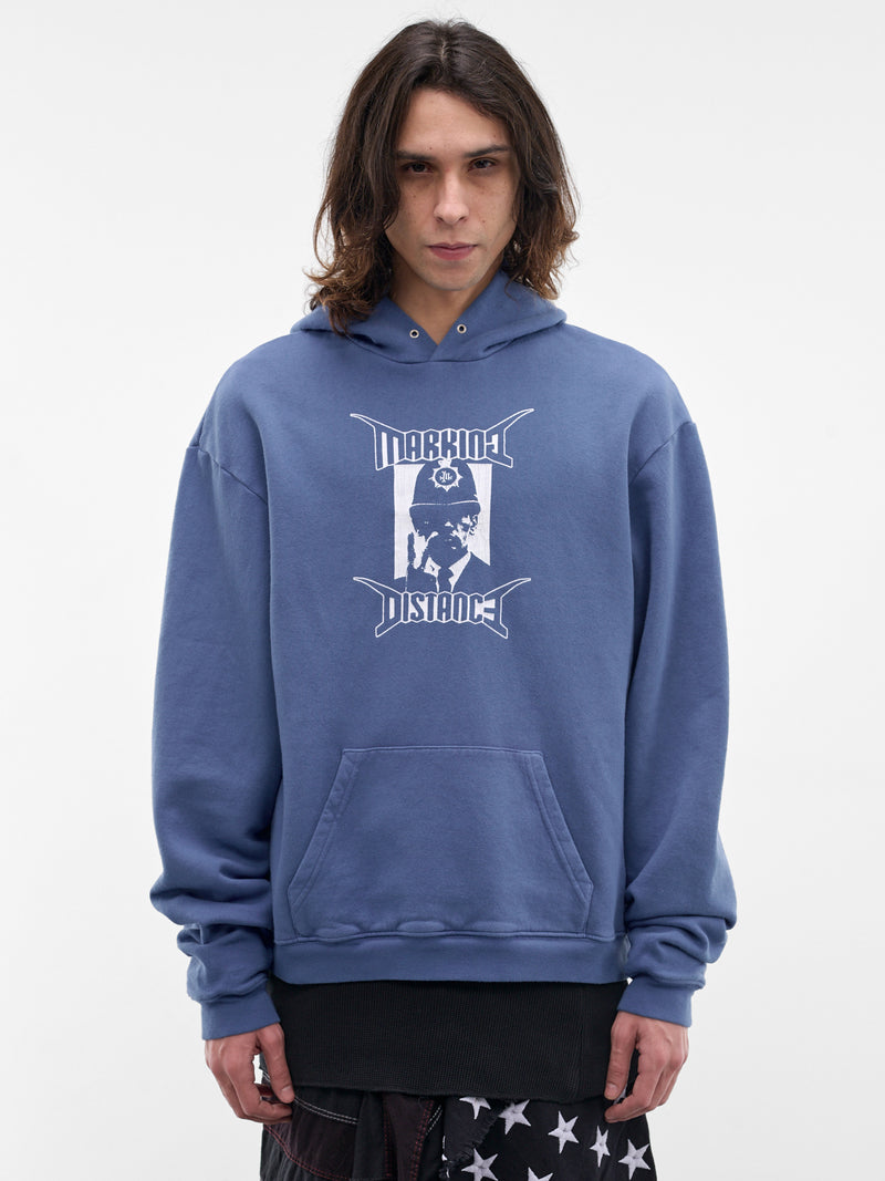 Navy Cotton Mood Graphic Hoodie (SMF02AP-JE333-516-NAVY)