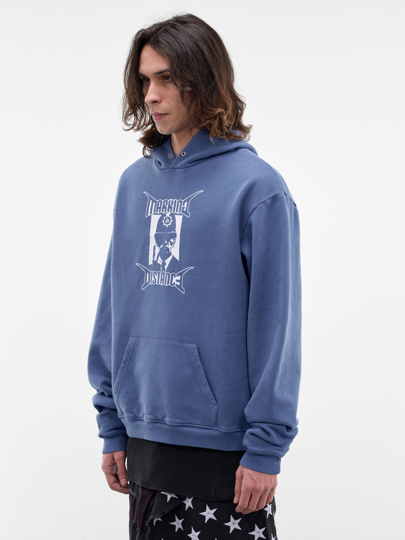 Navy Cotton Mood Graphic Hoodie (SMF02AP-JE333-516-NAVY)