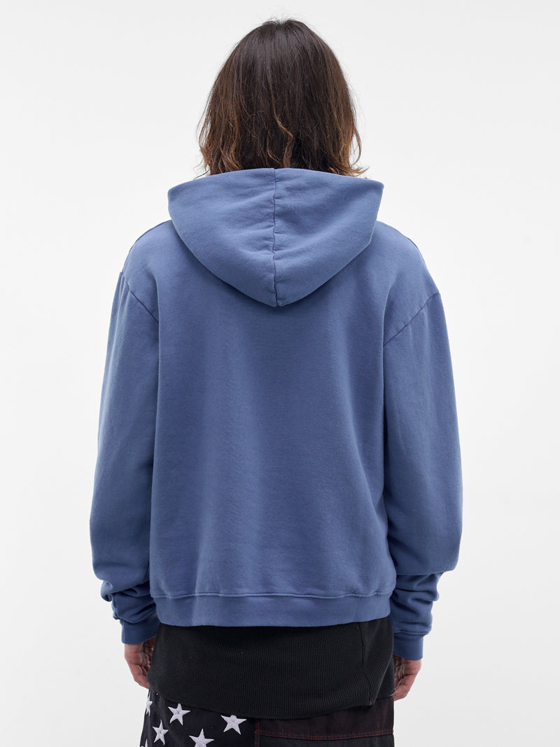 Navy Cotton Mood Graphic Hoodie (SMF02AP-JE333-516-NAVY)