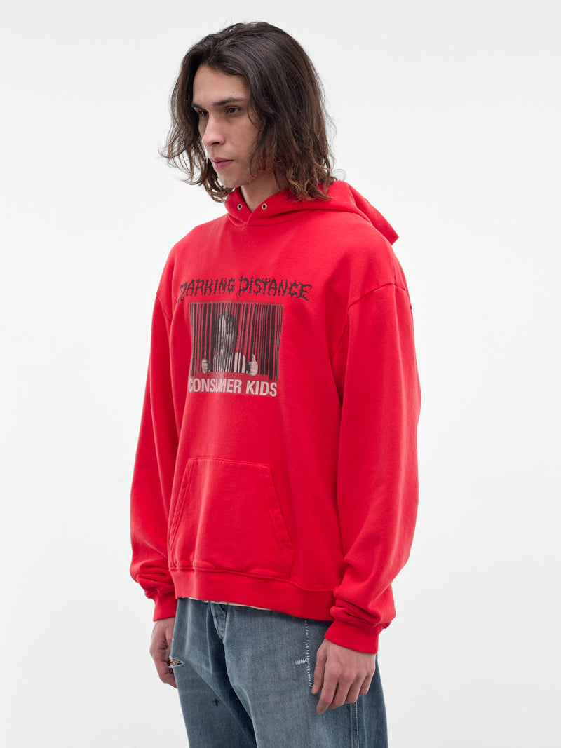 Red Cotton Consumer Kids Hoodie (SMF02BP-JE333-308-RED)