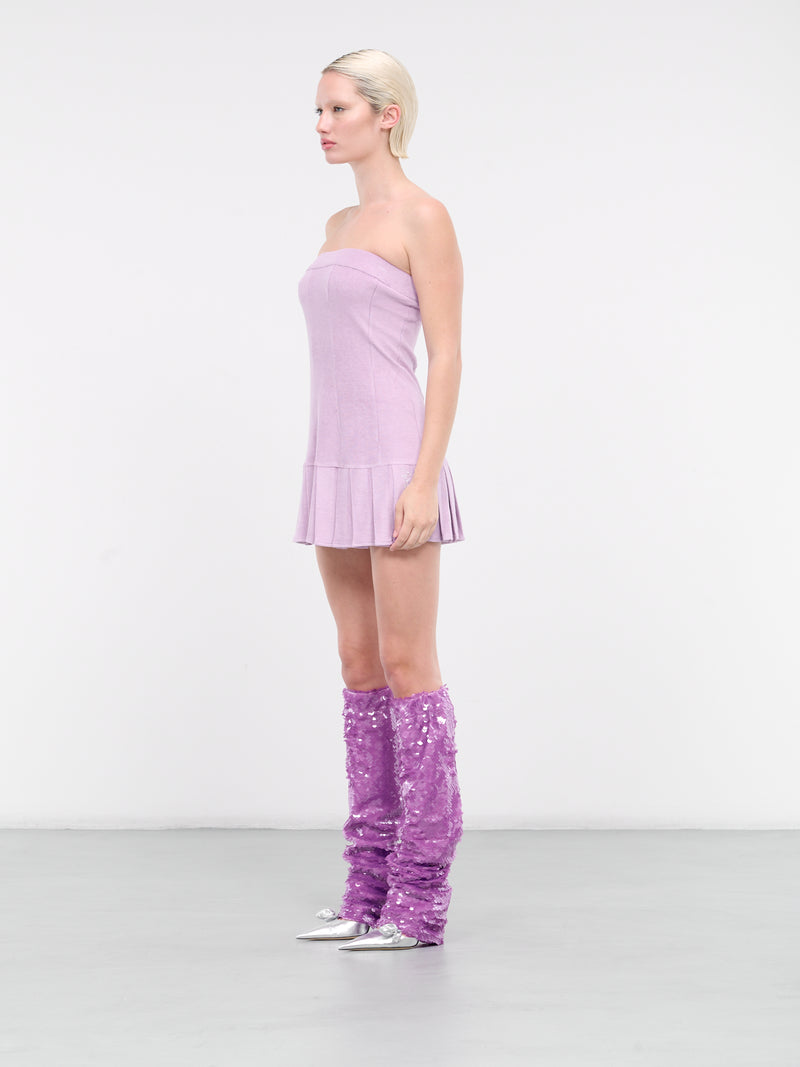 Sponge Tube Mini Dress (SPONGE-TUBE-MINIDRESS-LILAC)