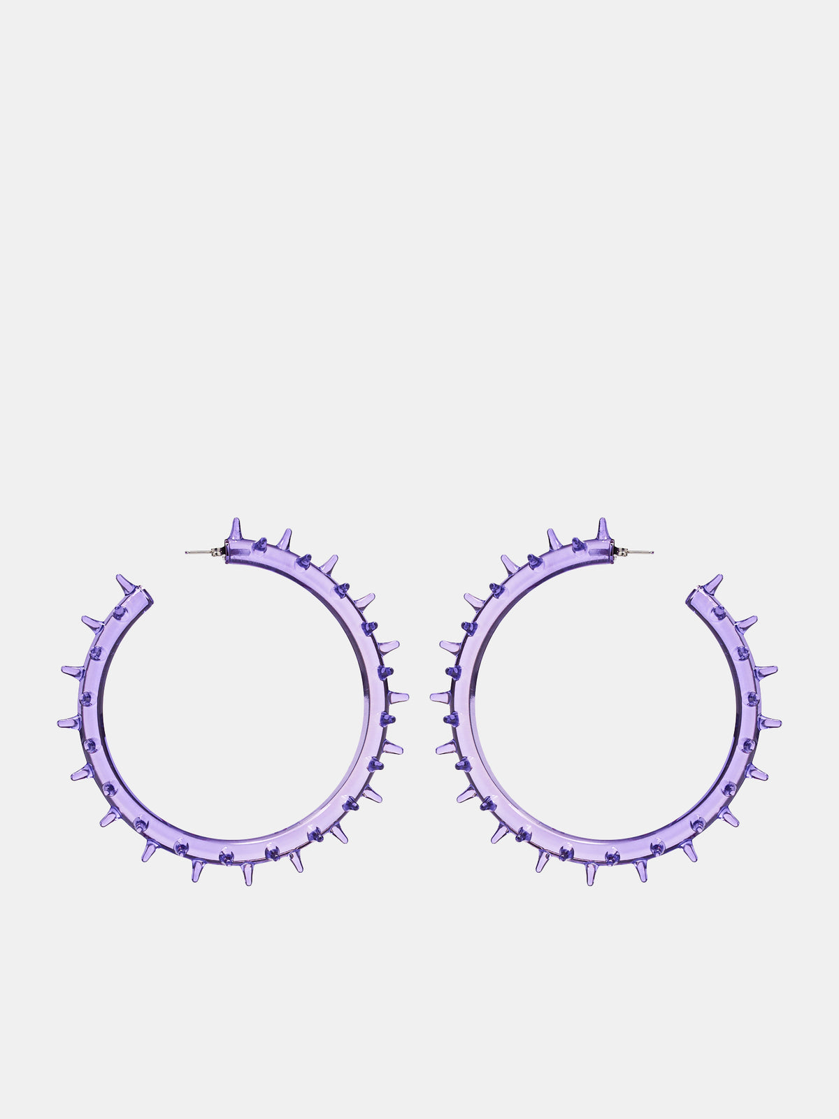 Spikey Hoops Mauve (SPY-HOO-MAUVE)