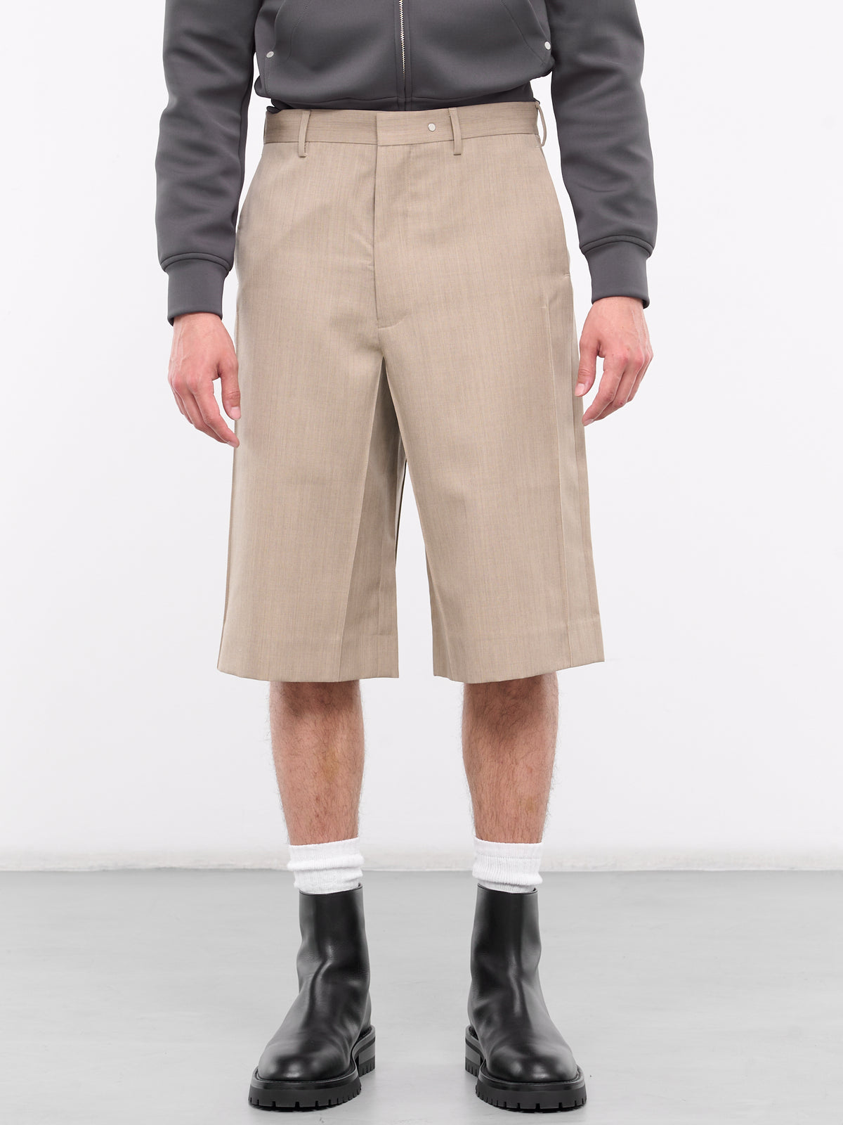 Wool Shorts (SS-CB3-420-830-BEIGE)