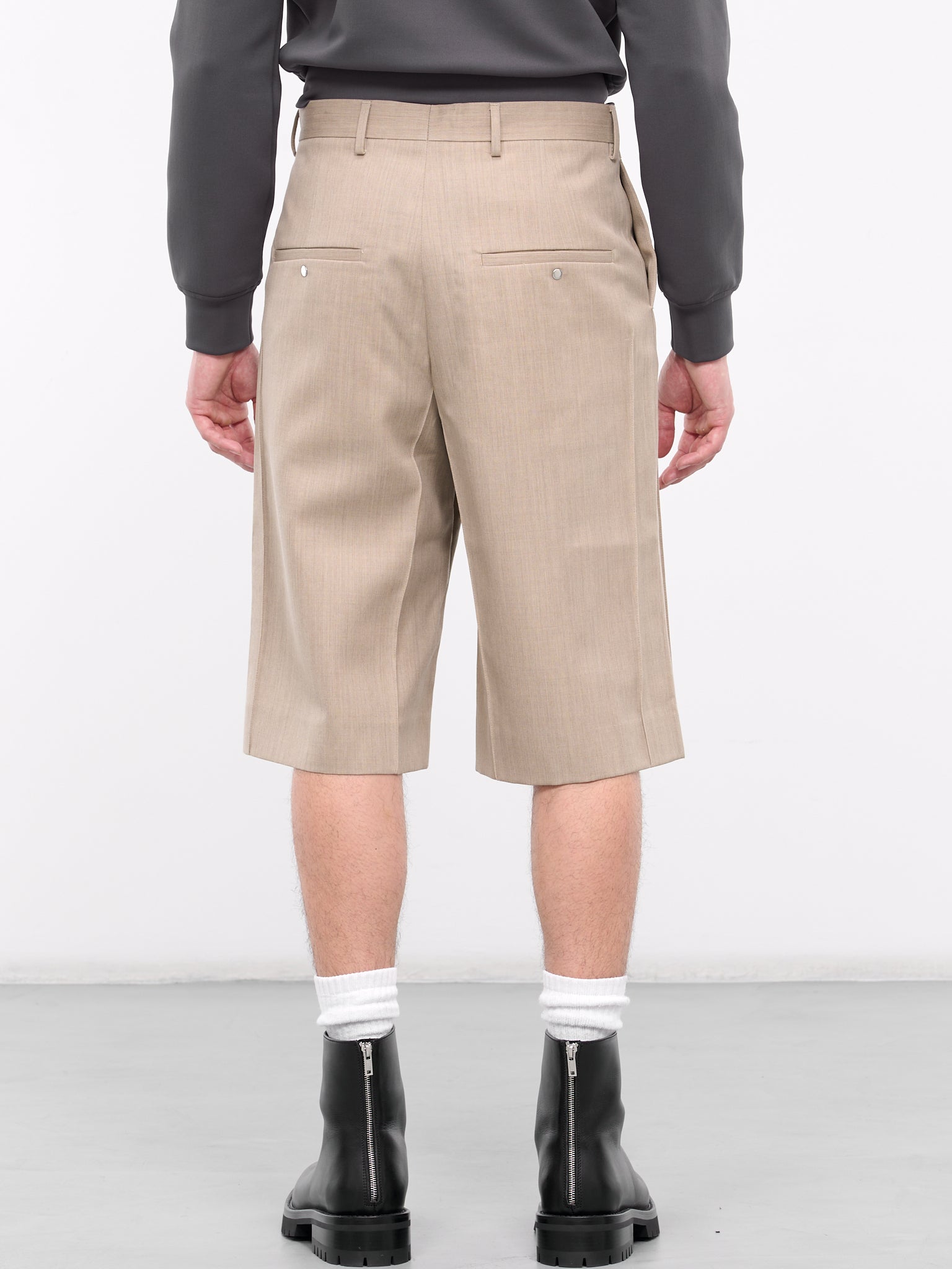Wool Shorts (SS-CB3-420-830-BEIGE)