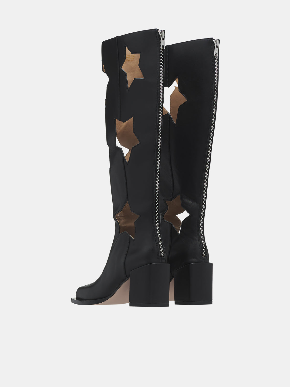 Star Cut-Out Boots (SS-X0024-27-01-BLACK)