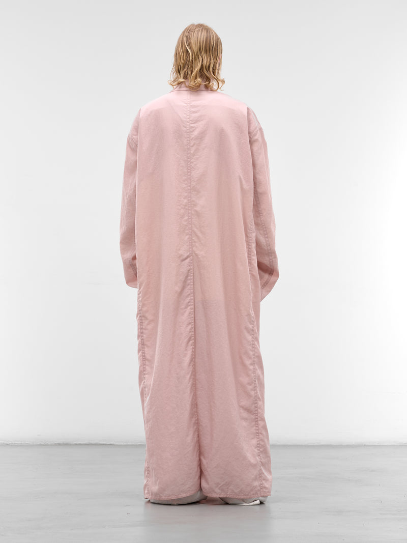 Pink Oversized Floor-Length Coat (SS26-002-01P-PINK)