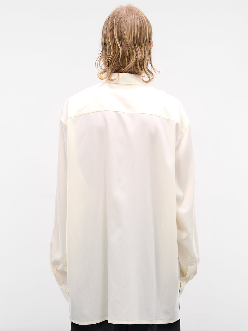 Beige Buttoned Pocket Shirt (SS26-004-07B-BEIGE)