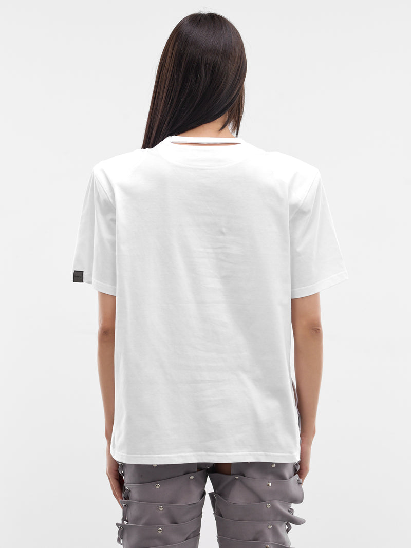 White Protecting My Peace Tee (SS26JT05B-J03-WHITE)