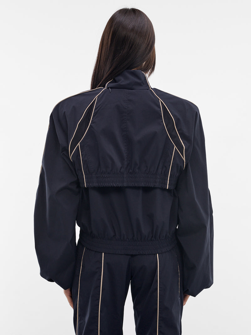 Dark Navy Slash Track Jacket (SS26OW02-W15-DARK-NAVY)