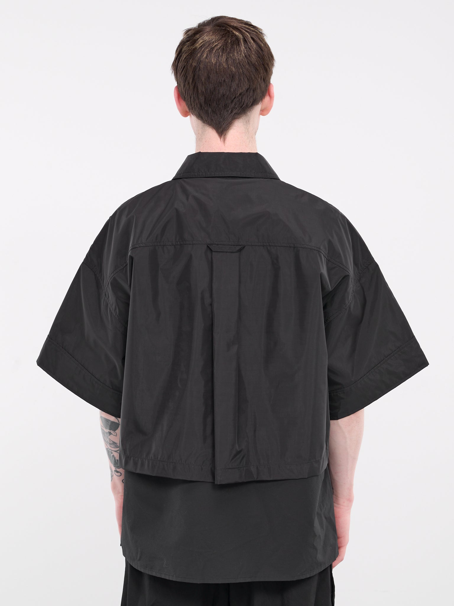 Veiled Pocket Short Sleeve Shirt (SSG3SH701BK-BLACK)