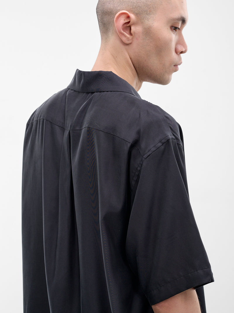 Black Short Sleeve Shirt (ST-1462-BLACK)