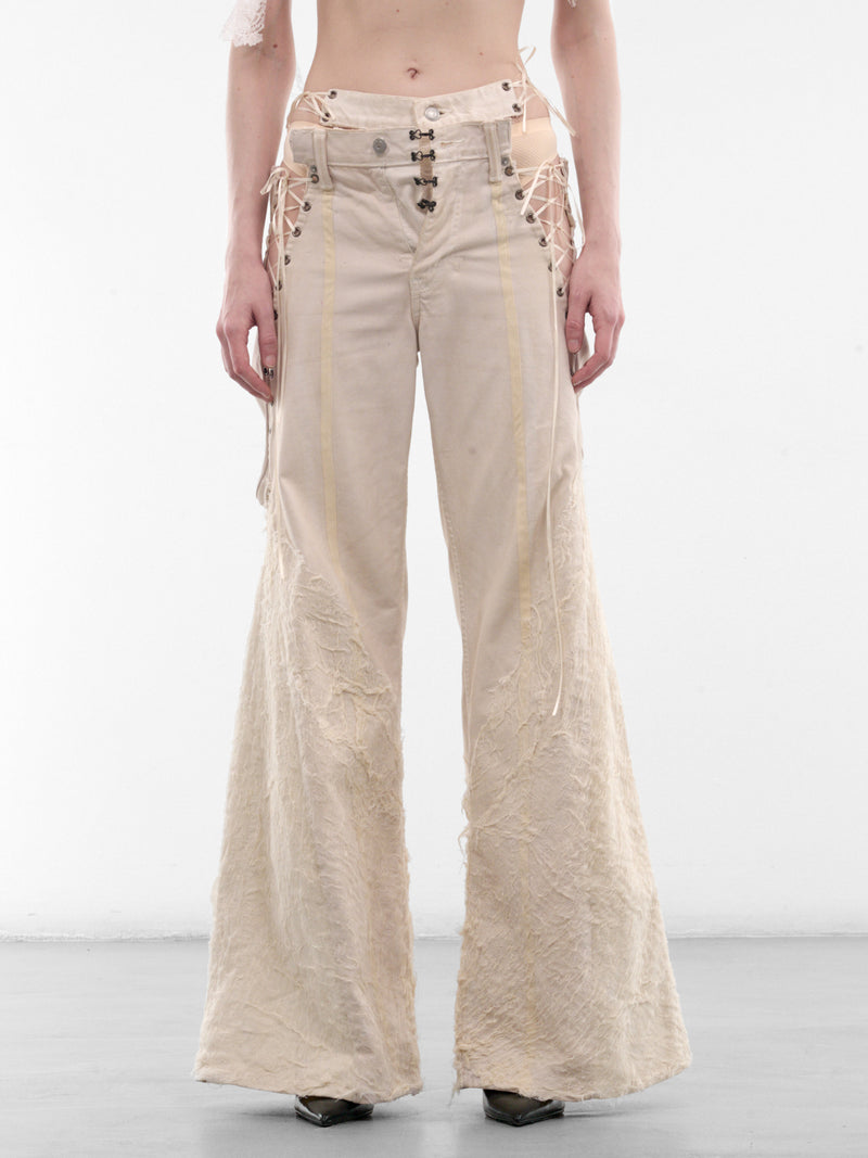 Off-White Stripe Me Bare Jeans (STRIP-ME-BARE-OFF-WHITE)