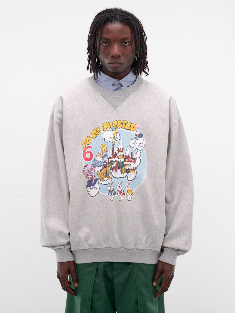 Gray Spectrum Of Hope Graphic Sweatshirt (SW-SV-NGA-1002-GRAY)