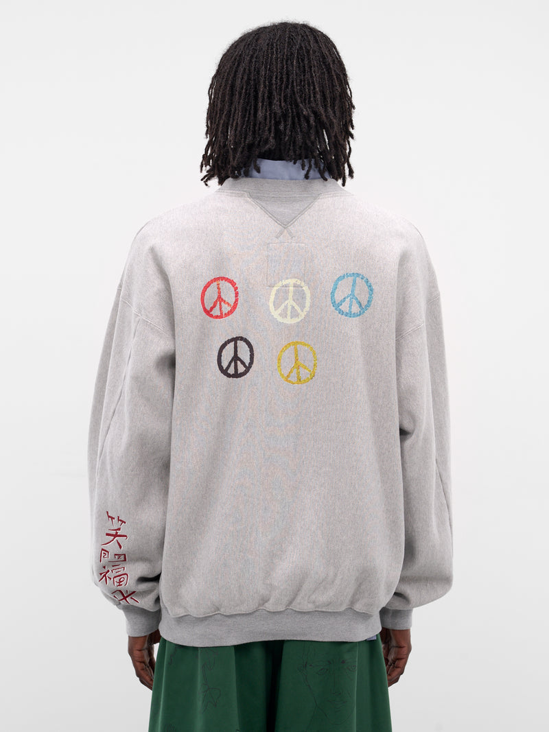 Gray Spectrum Of Hope Graphic Sweatshirt (SW-SV-NGA-1002-GRAY)