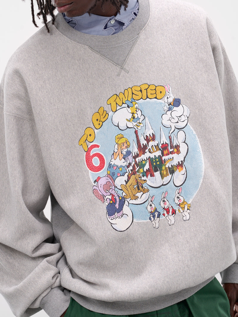 Gray Spectrum Of Hope Graphic Sweatshirt (SW-SV-NGA-1002-GRAY)