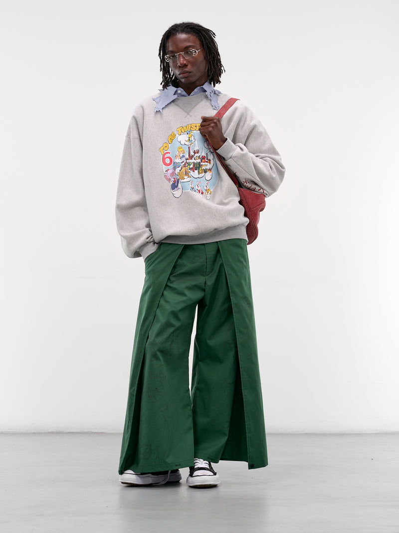 Gray Spectrum Of Hope Graphic Sweatshirt (SW-SV-NGA-1002-GRAY)